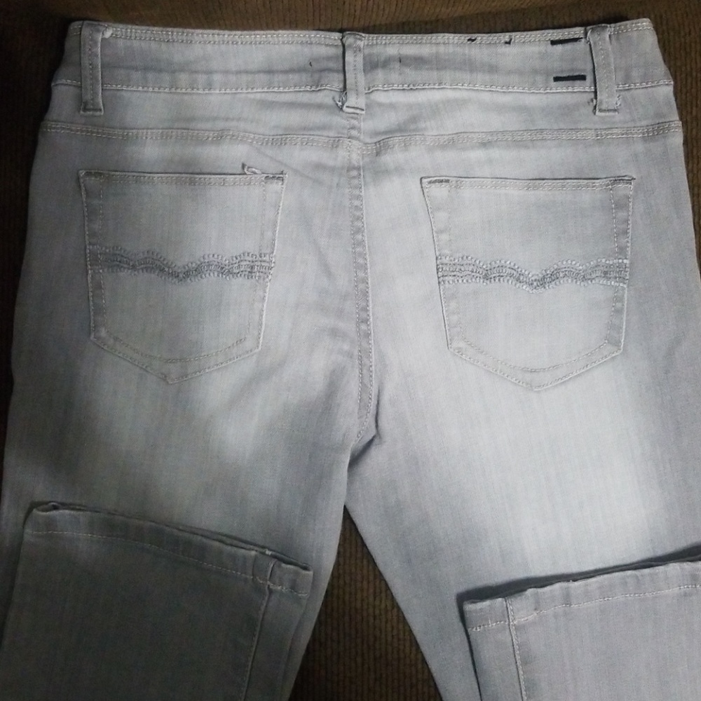 Black Crystal gray and white jeans - Picture 7 of 8